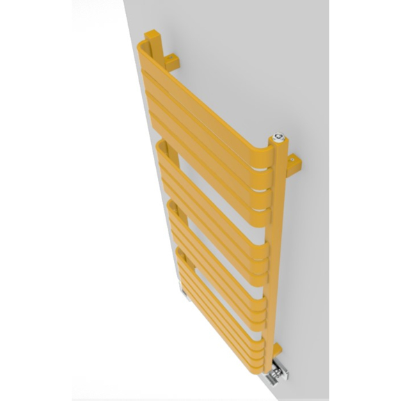 TERMA Warp T Designheizkörper Farbvariante RAL1021