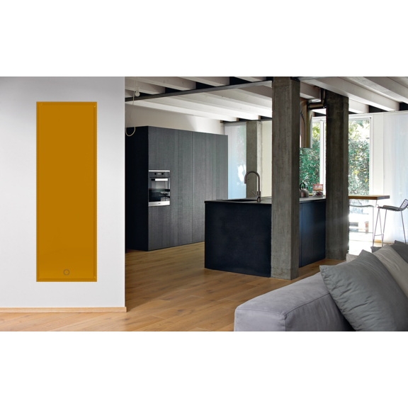 IRSAP Face Zero Designheizkörper 1800x600 Farbvariante Giallo