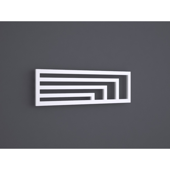 TERMA Angus H Designheizkörper Farbe RAL 9016 360x1140