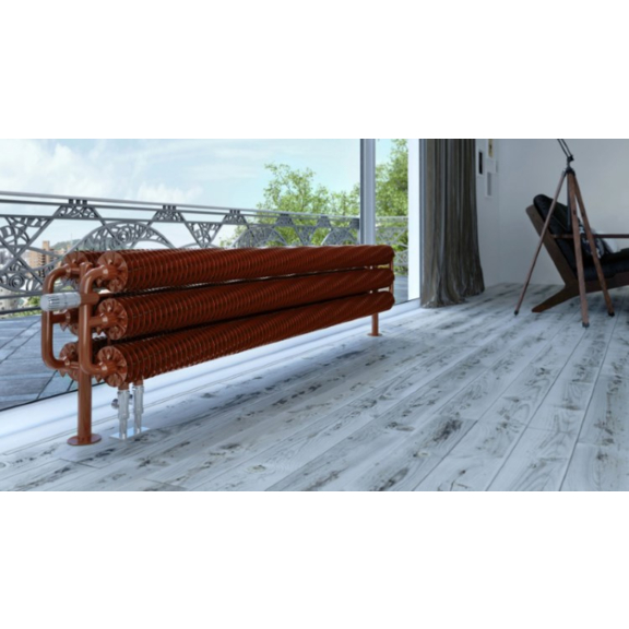 TERMA Ribbon HSD Retro Heizkörper Farbe Copper