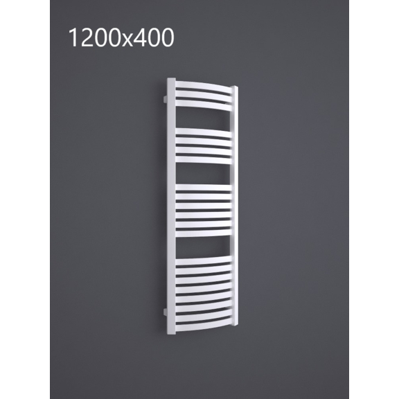 TERMA Dexter Badheizkörper RAL9016 1200x400