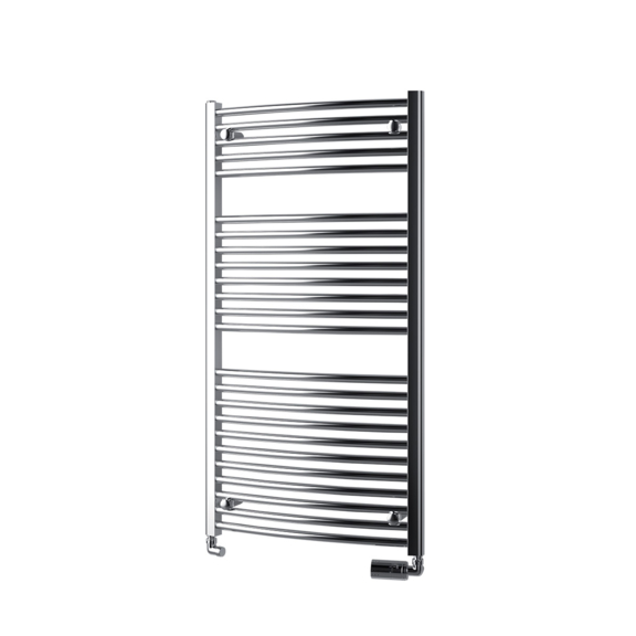 ISAN Palmyra Radius Chrom Badheizkörper 1135x600