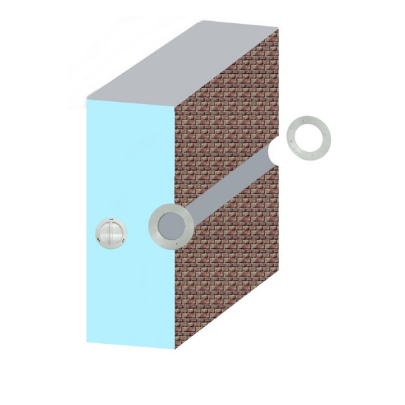 Wandset AMC-WK Sinclair AMC-11AN und AMC-14AN