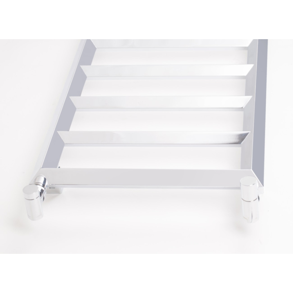 TERMA Diamond Badheizkörper 880x400 Chrome Detail