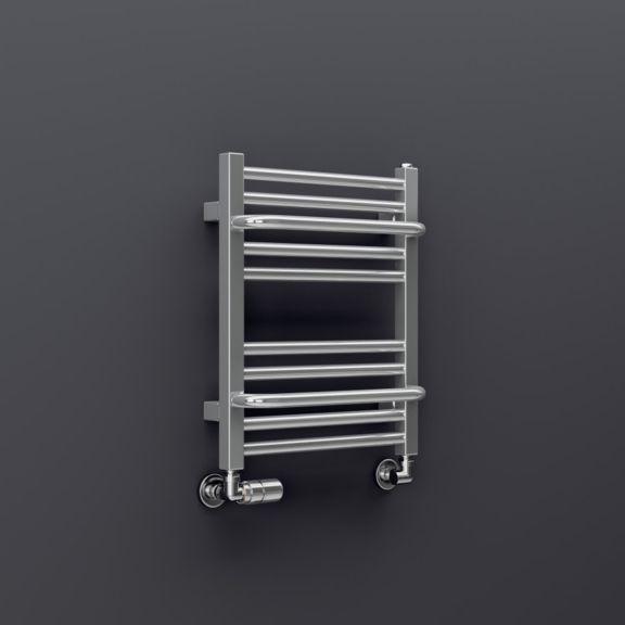 TERMA Lima Badheizkörper Chromfarbe 500x400