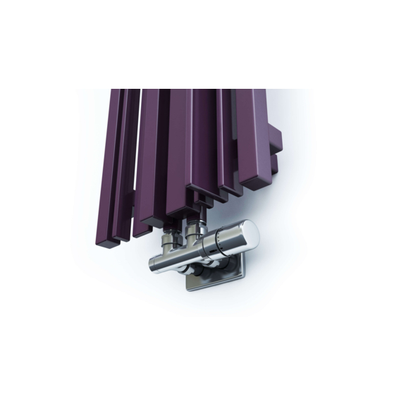 TERMA Sherwood V Designheizkörper 1300x330 Farbe RAL4007