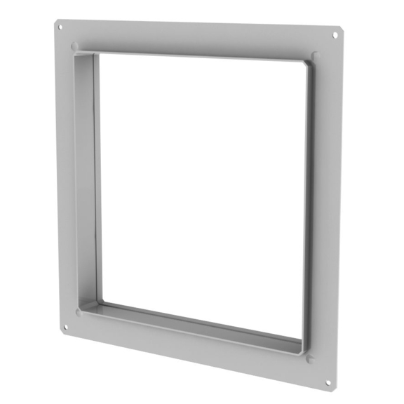 Helios ELS-VA Vorwandadapter in Gipskartonkonstruktion