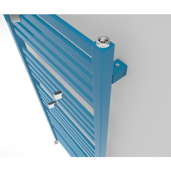 TERMA Marlin Badheizkörper 1185x430 RAL 5012 Detail