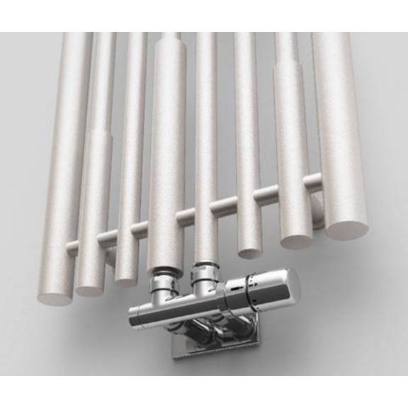 TERMA Cane Designheizkörper Farbe Diamond Silver - Detail