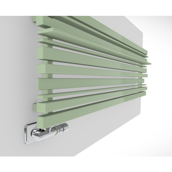 TERMA Sherwood H Heizkörper unter Fenster Farbvariante RAL6019