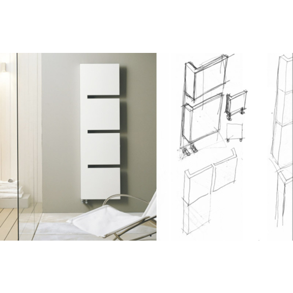 IRSAP Sequenze Designheizkörper 1735x500 Entwurf-Ausführung