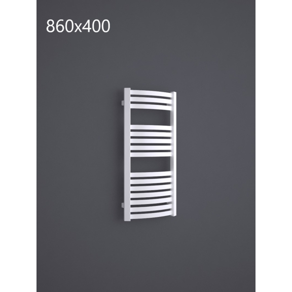TERMA Dexter Badheizkörper RAL9016 860x400