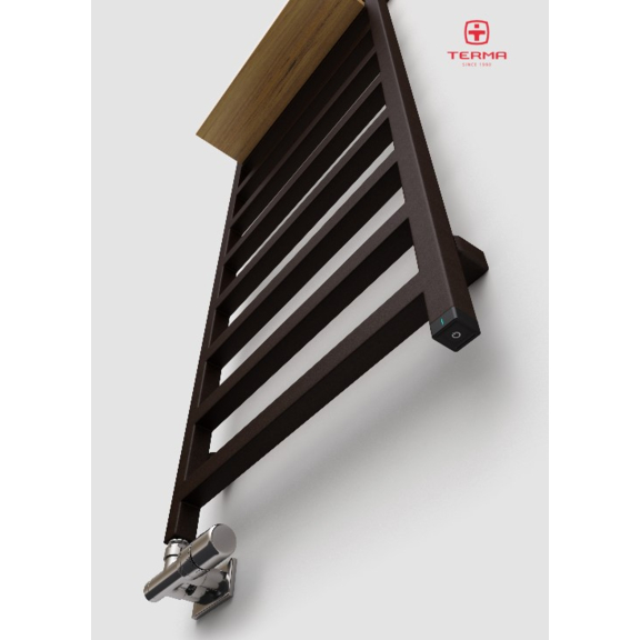 TERMA Simple One Designheizkörper Farbe Metallic Black - Detail