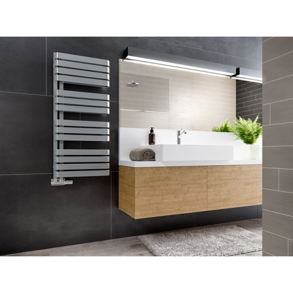 TERMA Warp S Designheizkörper 1110x600 Chrome effect Inspirationen