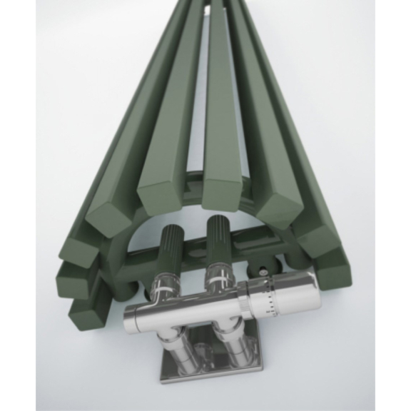 TERMA Triga AN Designheizkörper RAL 7003 Detail