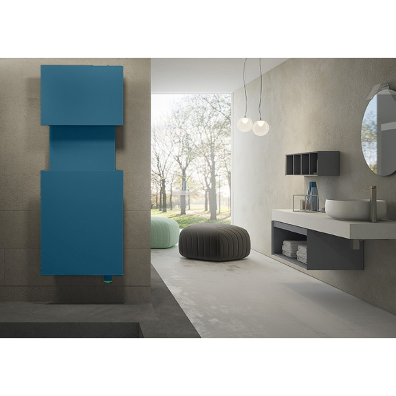 IRSAP M‘ama Badheizkörper Farbe Blu Pastelo