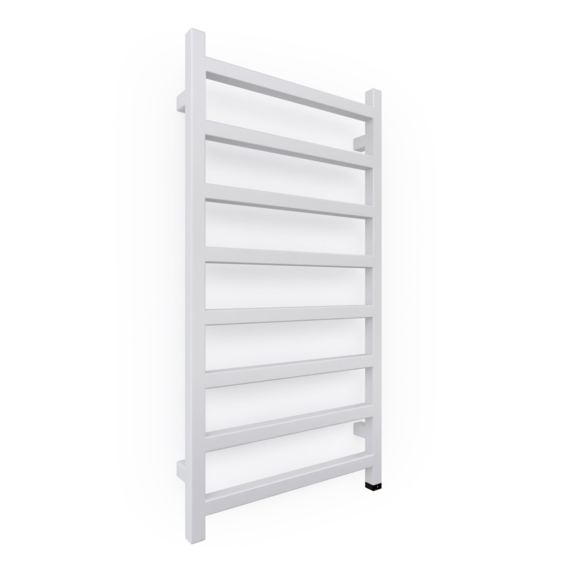 TERMA Simple One Designheizkörper 960x500 RAL9016 Seitenansicht