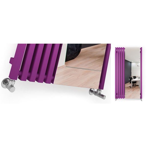 TERMA Triga M Designheizkörper mit Spiegel