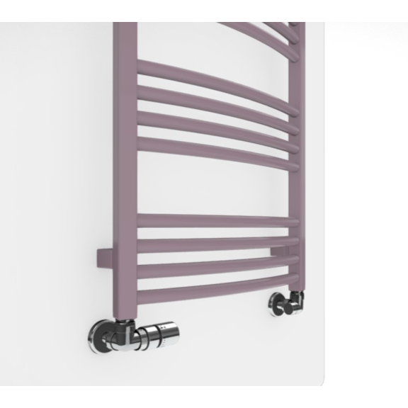 TERMA Lena Badheizkörper RAL4009 Detail