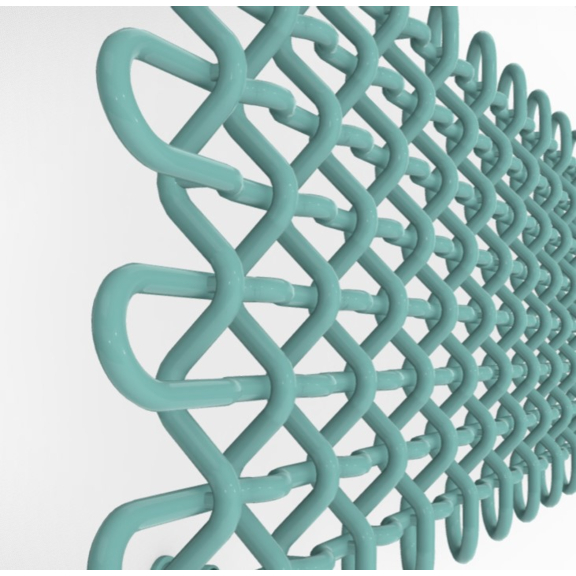 TERMA PLC H Designheizkörper Farbe RAL6027 - Detail