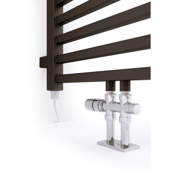 TERMA Bone DW Badheizkörper - Noble Brown Detail