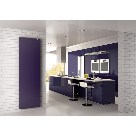 IRSAP Relax Power Designheizkörper 1963x653 Farbe Purple Blue