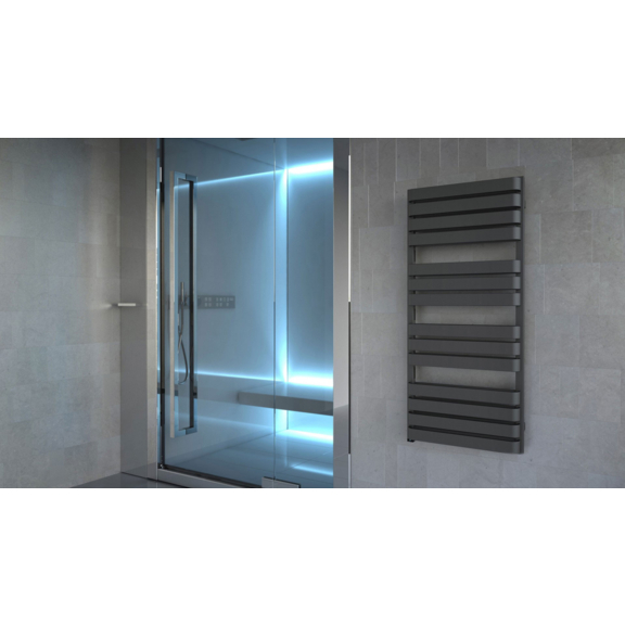 TERMA Warp T Bold One Designheizkörper im Interieur