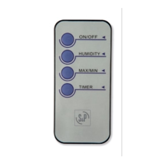 Soler & Palau HUMI ED Luftbefeuchter - Fernbedienung