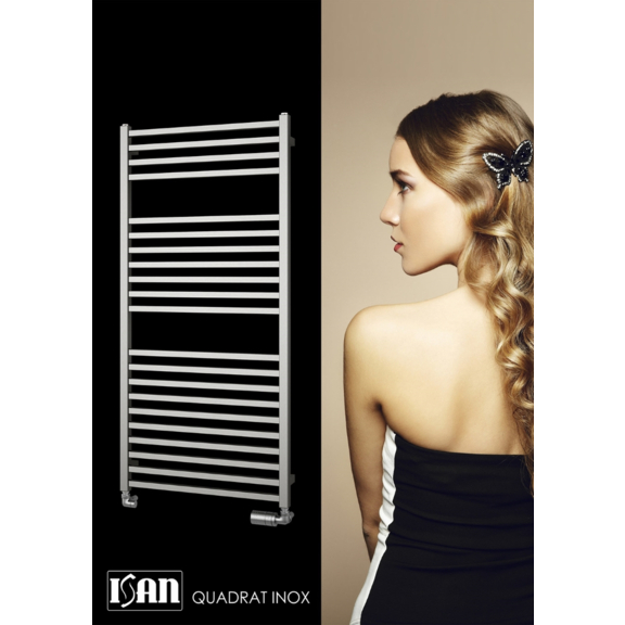 ISAN Quadrat Inox Edelstahlheizkörper