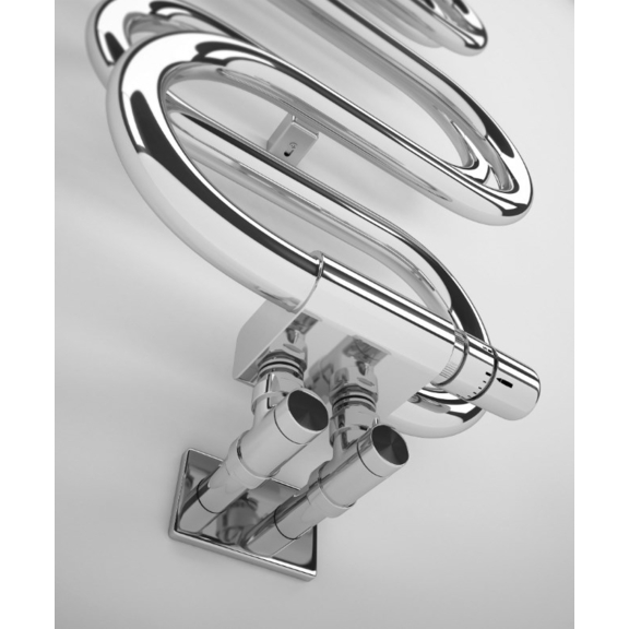 TERMA Perla Designheizkörper Chrom Detail