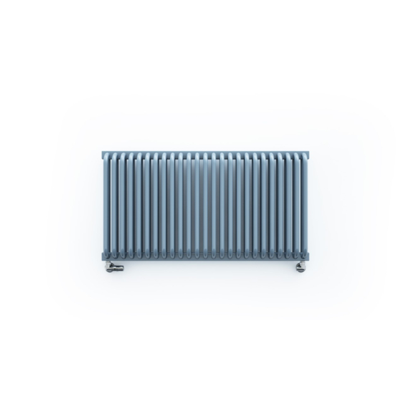 TERMA Delfin Designheizkörper unter Fenster 545x1050 RAL 5014 horizontal