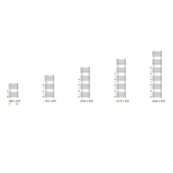 TERMA Outcorner Eckheizkörper - verfügbare Größen