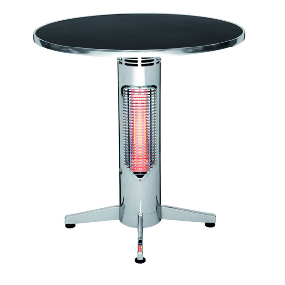 Infrarotstrahler Vireoo private Chrom