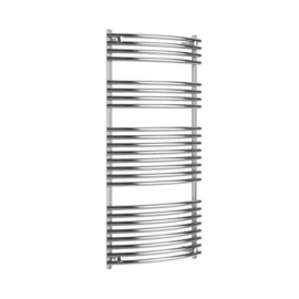 ISAN Ikaria Radius Badheizkörper Chrom